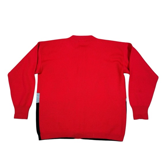 Vintage Orvis 100% Wool Cardigan Penguin Sweater Women's‎ Sz L Large - Picture 8 of 15